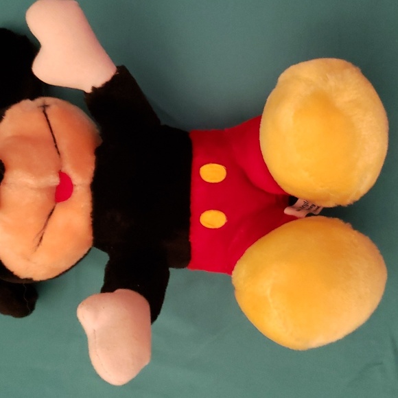 Vintage Mickey Mouse Plush - Picture 3 of 9